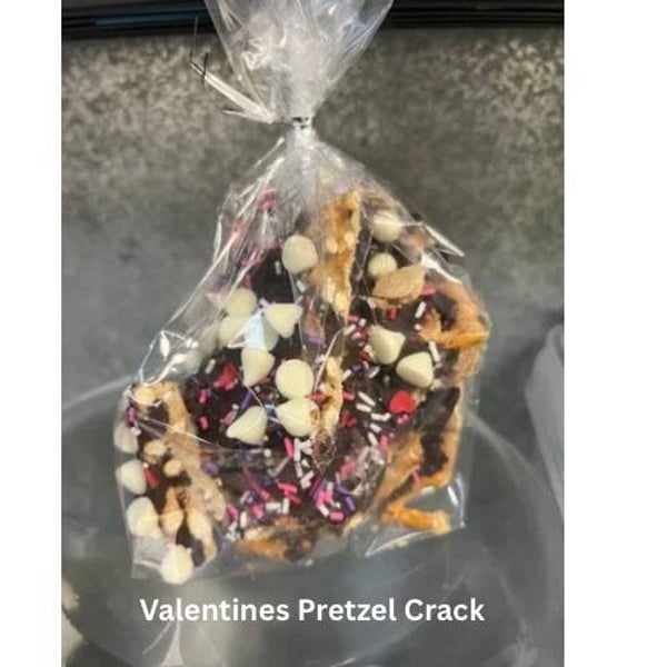 Valentine's Pretzel Crack