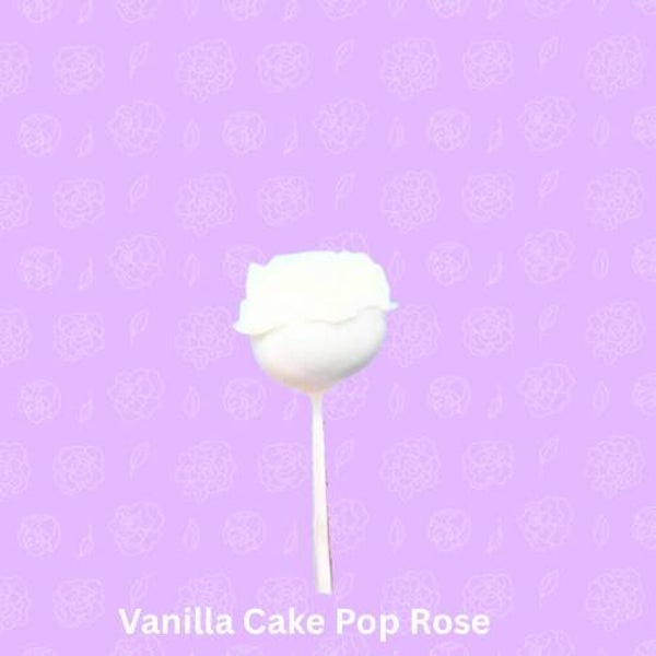 Vanilla Rose Cake Pop