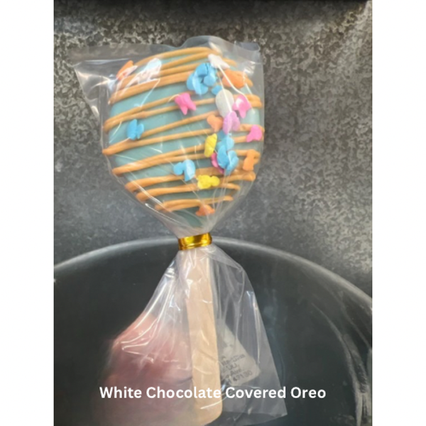 White Chocolate Oreo Pop