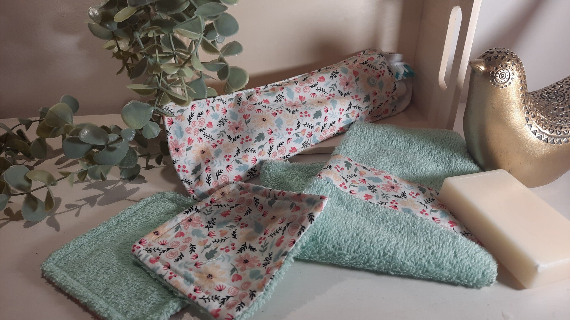 Ensemble de toilette - frais et fleuri -