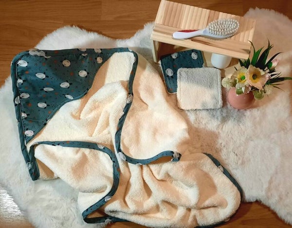 Cape de bain -Tortues