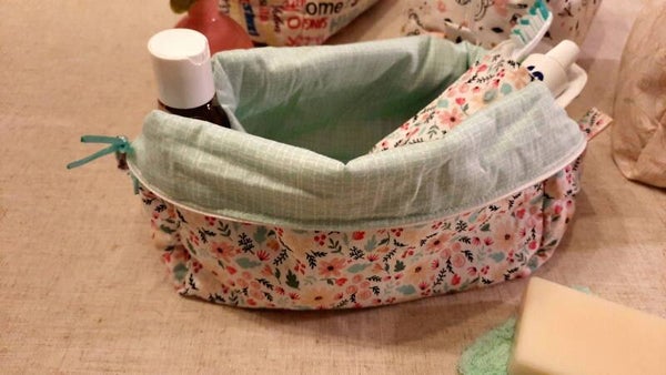 Trousse de toilette - Fleurie