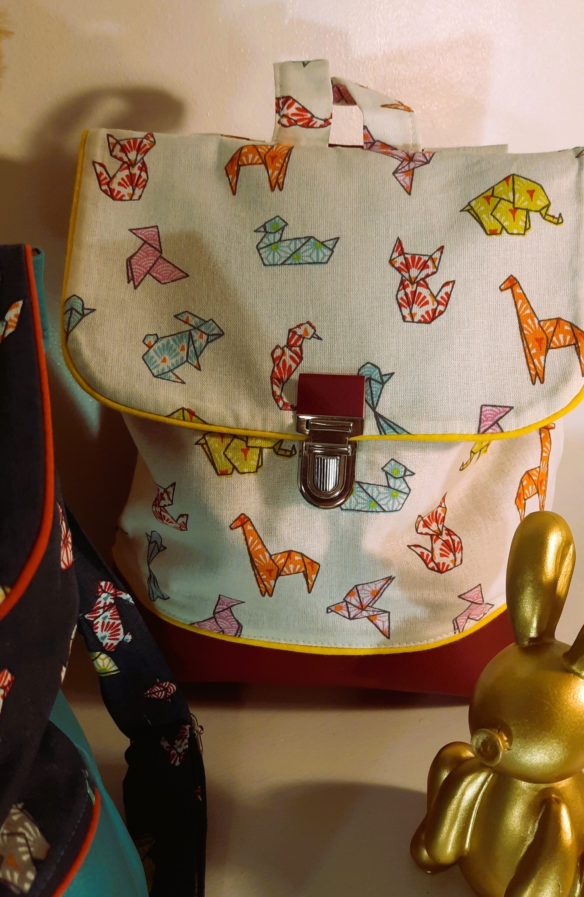 Sac à dos - Origami / rouge