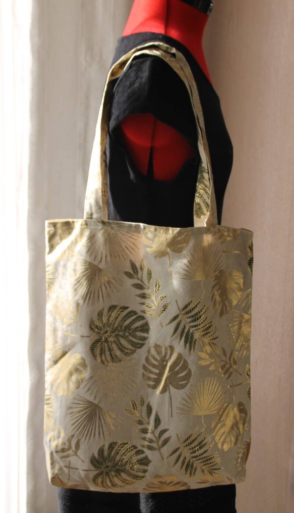 Tote complice - Feuillage doré / jaune