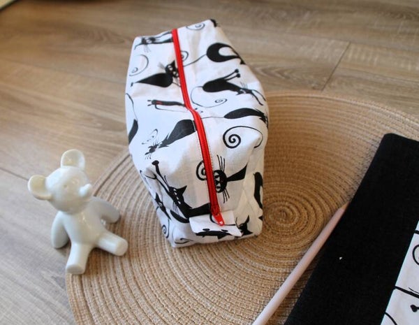 Trousse d'artiste - Chat / noir