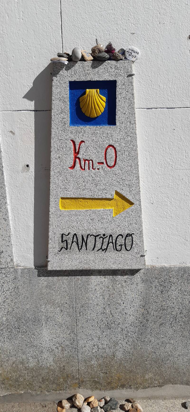 Finally arrived in Santiago de Compostela — 700 kilometers behind me and an unforgettable Camino journey completed.
