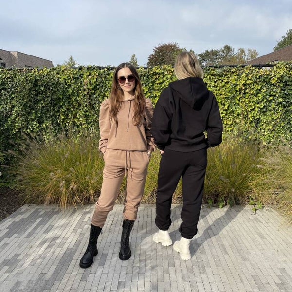 Carmelia sweater hoodie, brown