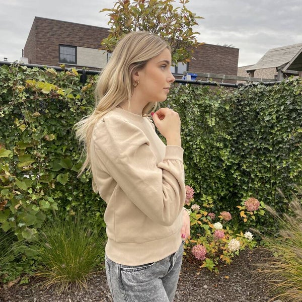 Carmella sweater, hummus