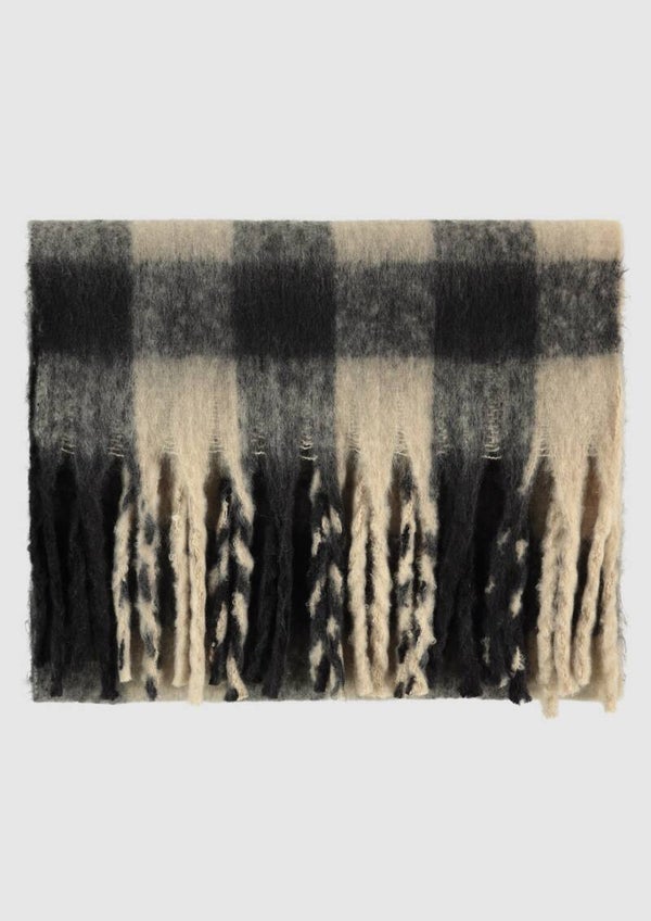 Loren sjaal, flint grey