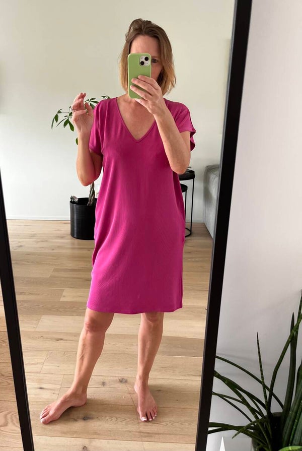 Natalie dress, purple