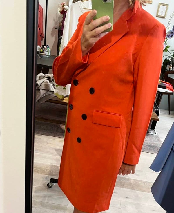 Serena Blazer/Dress, koraal