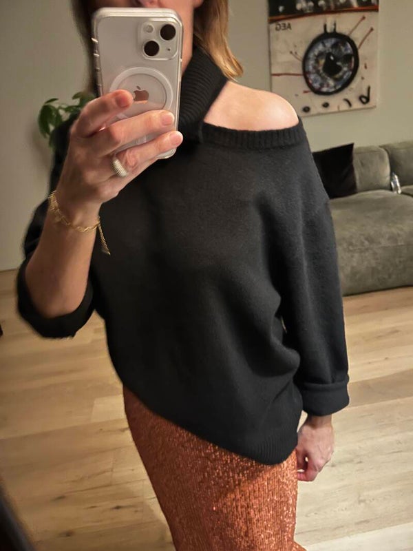 Aubrey sweater, black