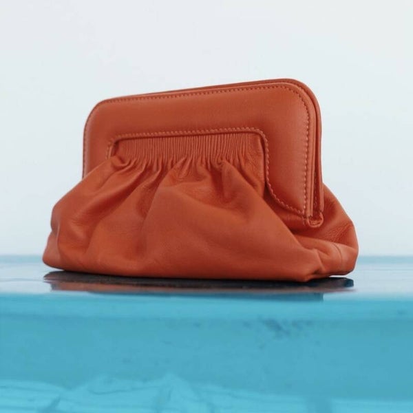 VeldaGZ mini clutch, Red-Orange