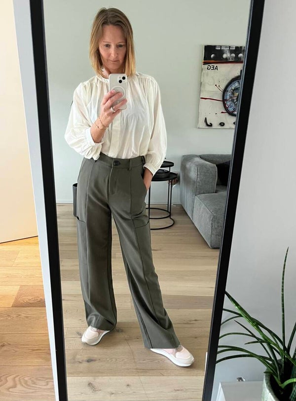 Lenna pants, olive night