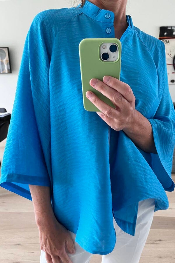 Luella blouse, blue