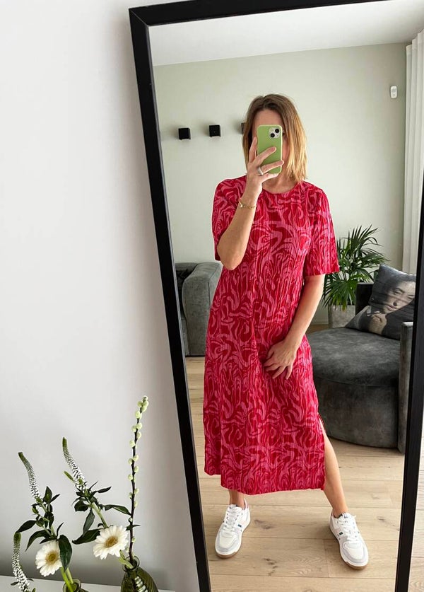 Charm dress, lollipop Carmine Rose