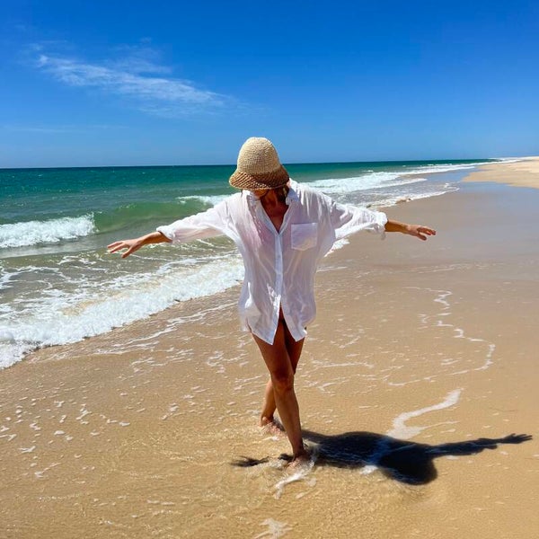 Melody blouse, white