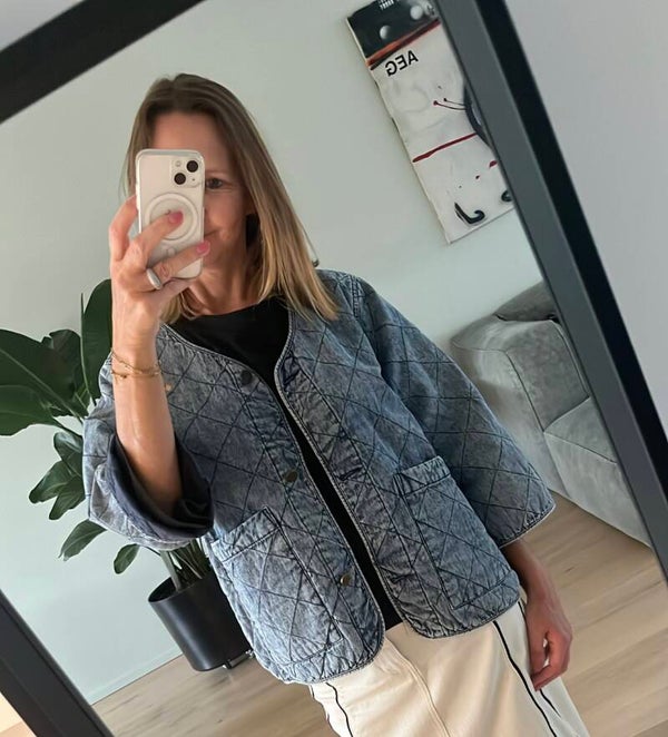Dessa Jacket, vintage blue denim