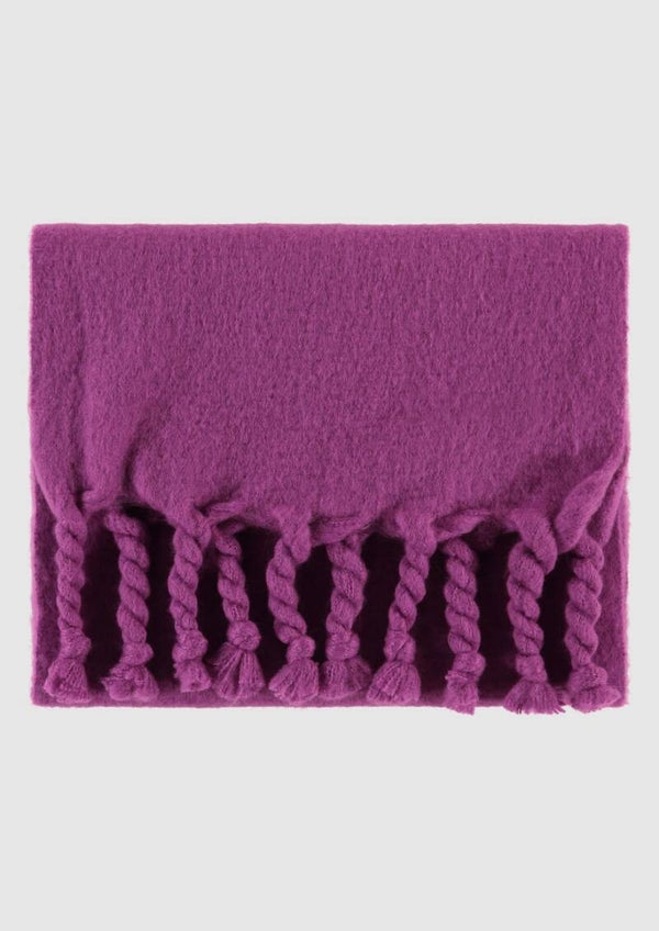 Loren sjaal, purple wine