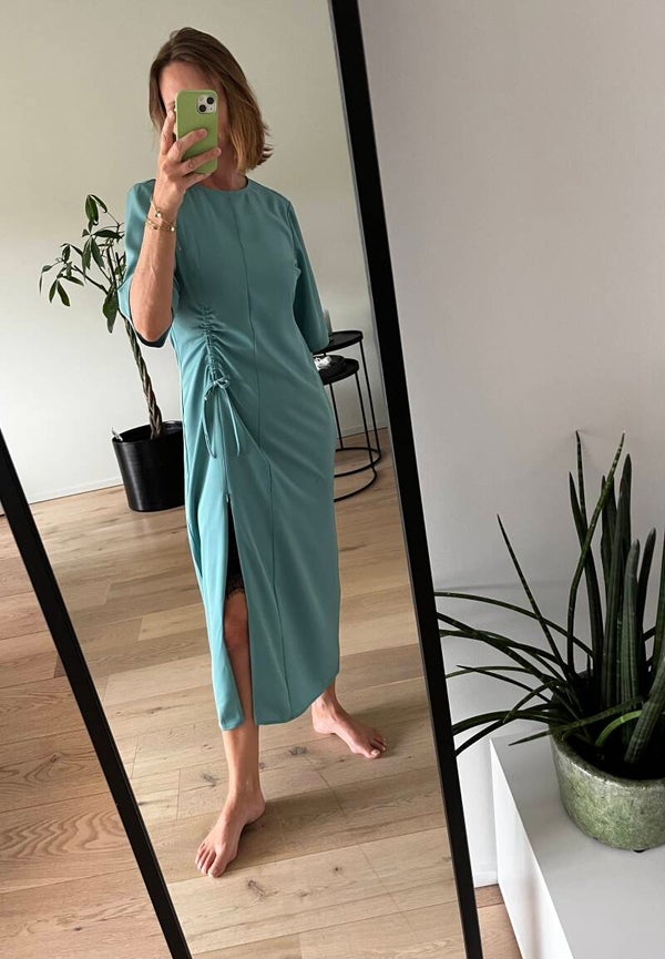 BrayaGZ midi dress, teal