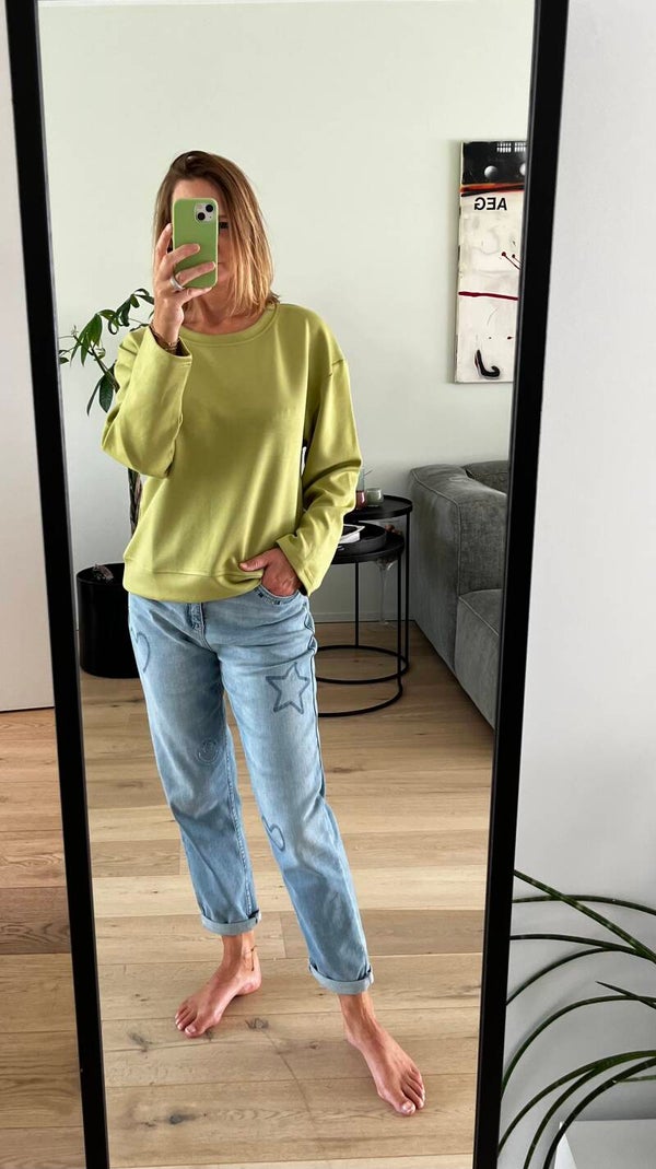 Anouschka sweater, pistache