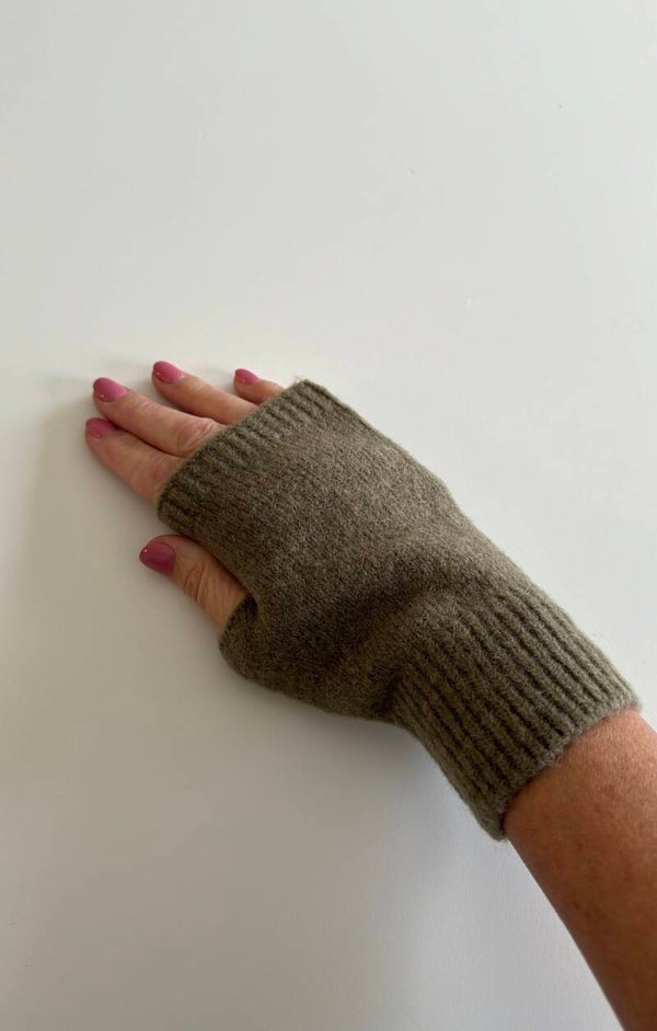 Claudi mittens, kaki