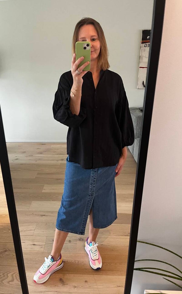 Rachel blouse, black