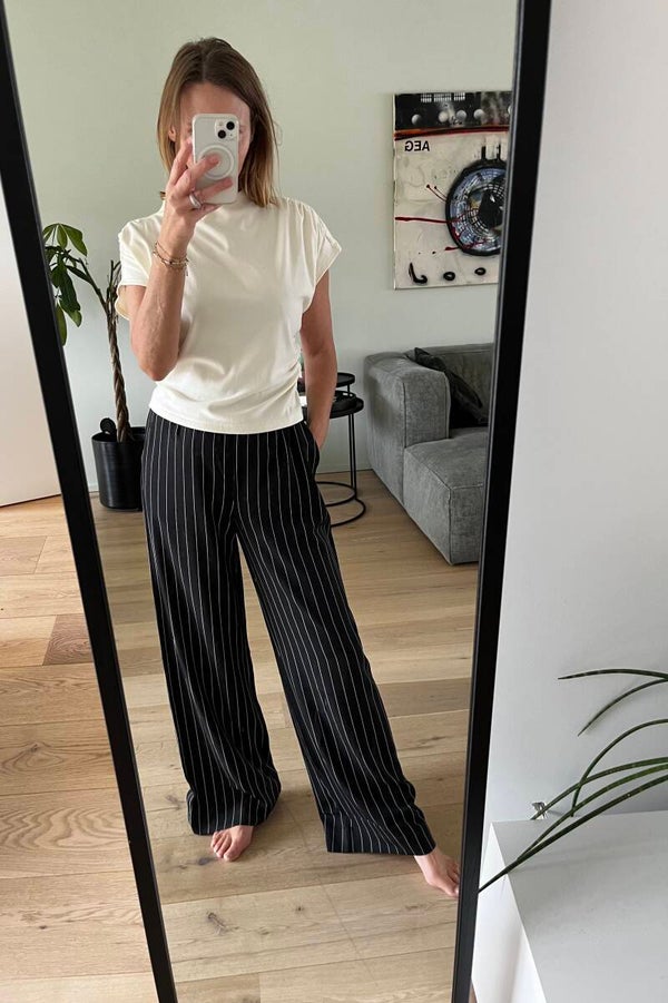 Fryla pants, black stripe