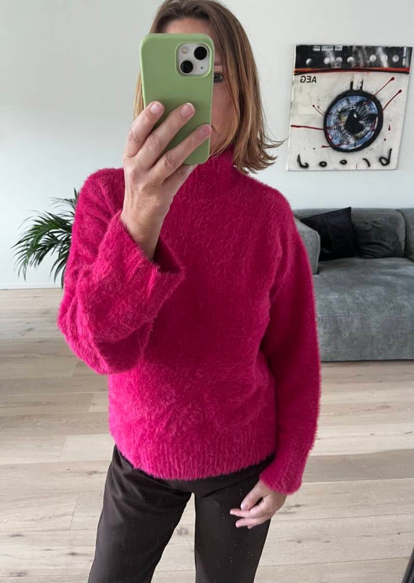 FQMouse pullover, cerise