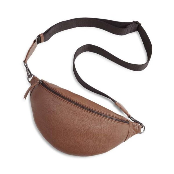 Elinor Bum Bag, hazel-black