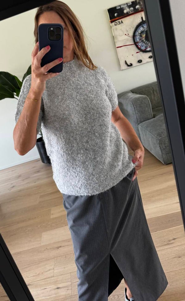 Lena knit, light grey60