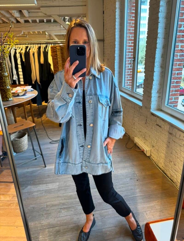 Felina jacket, light blue washed