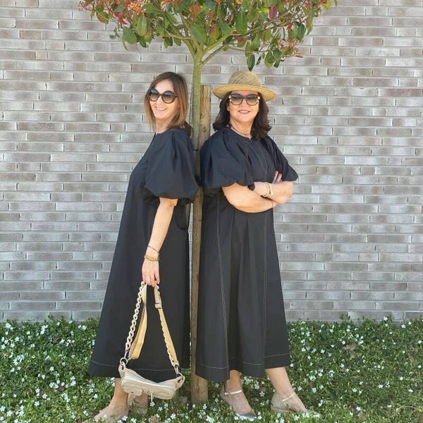 Larkin maxi dress, black