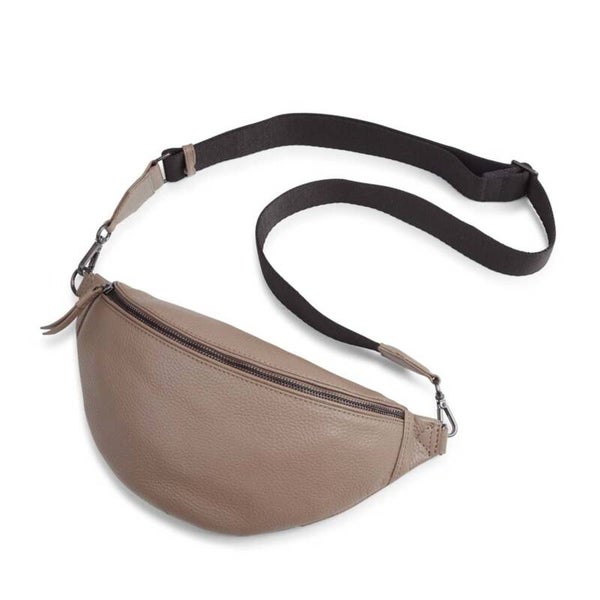 Elinor Bum Bag, latte-black