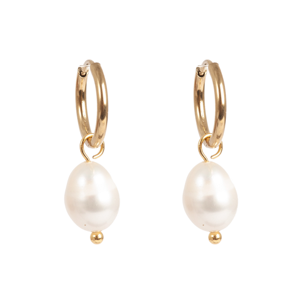 A&C Oslo -  Freshwater Pearl Drop Earrings
