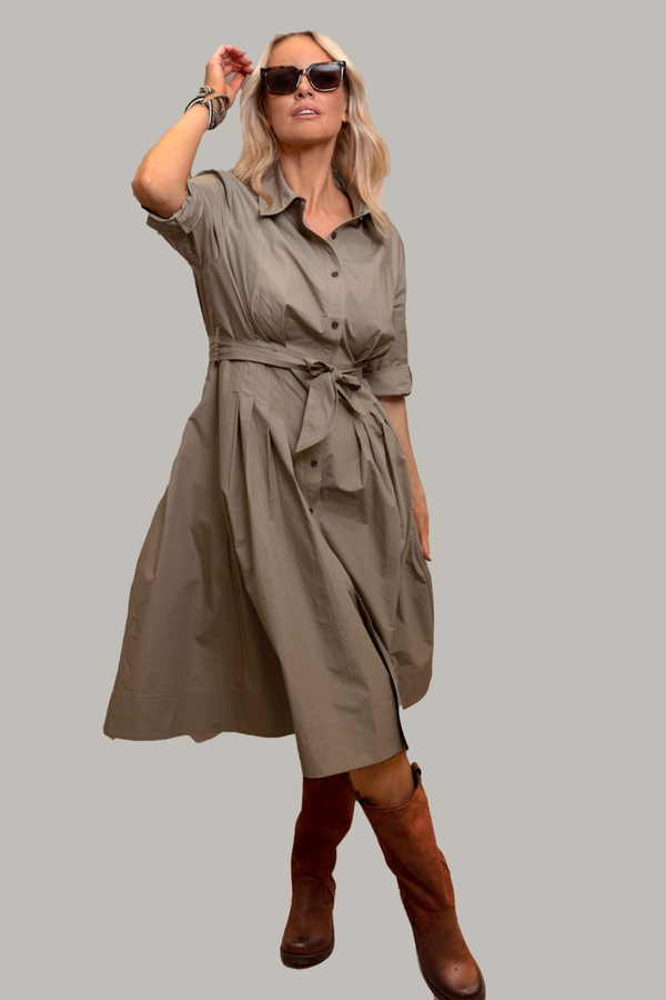 TMB - Cali Coat Dress, Military
