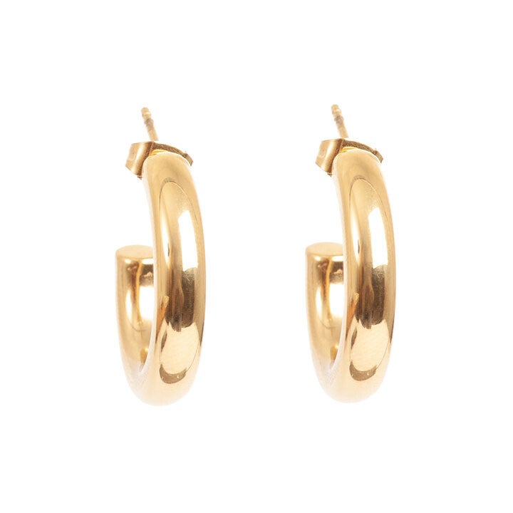 A&C Oslo -  Thick Creole Earrings