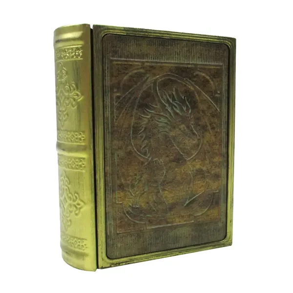 Metal Book Box - Dragon