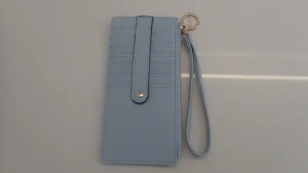 Wallet card holder - Baby Blue