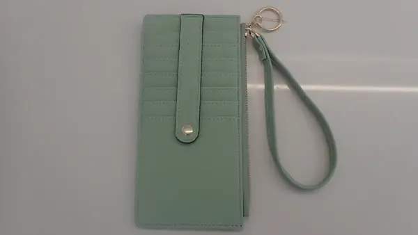 Wallet card holder - Pistachio
