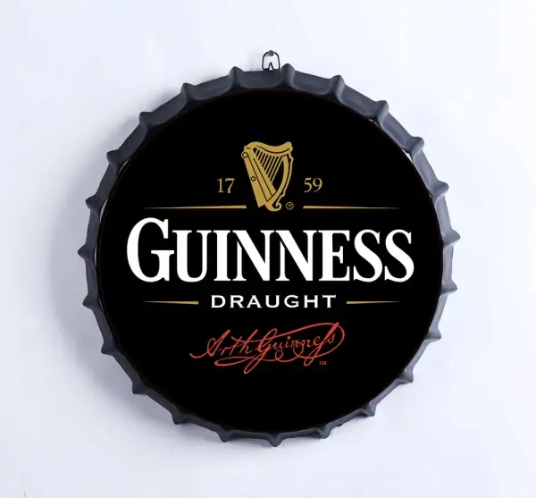 Bottle top wall hanging Guinness