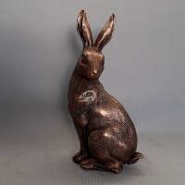 Bronze Sitting Hare B