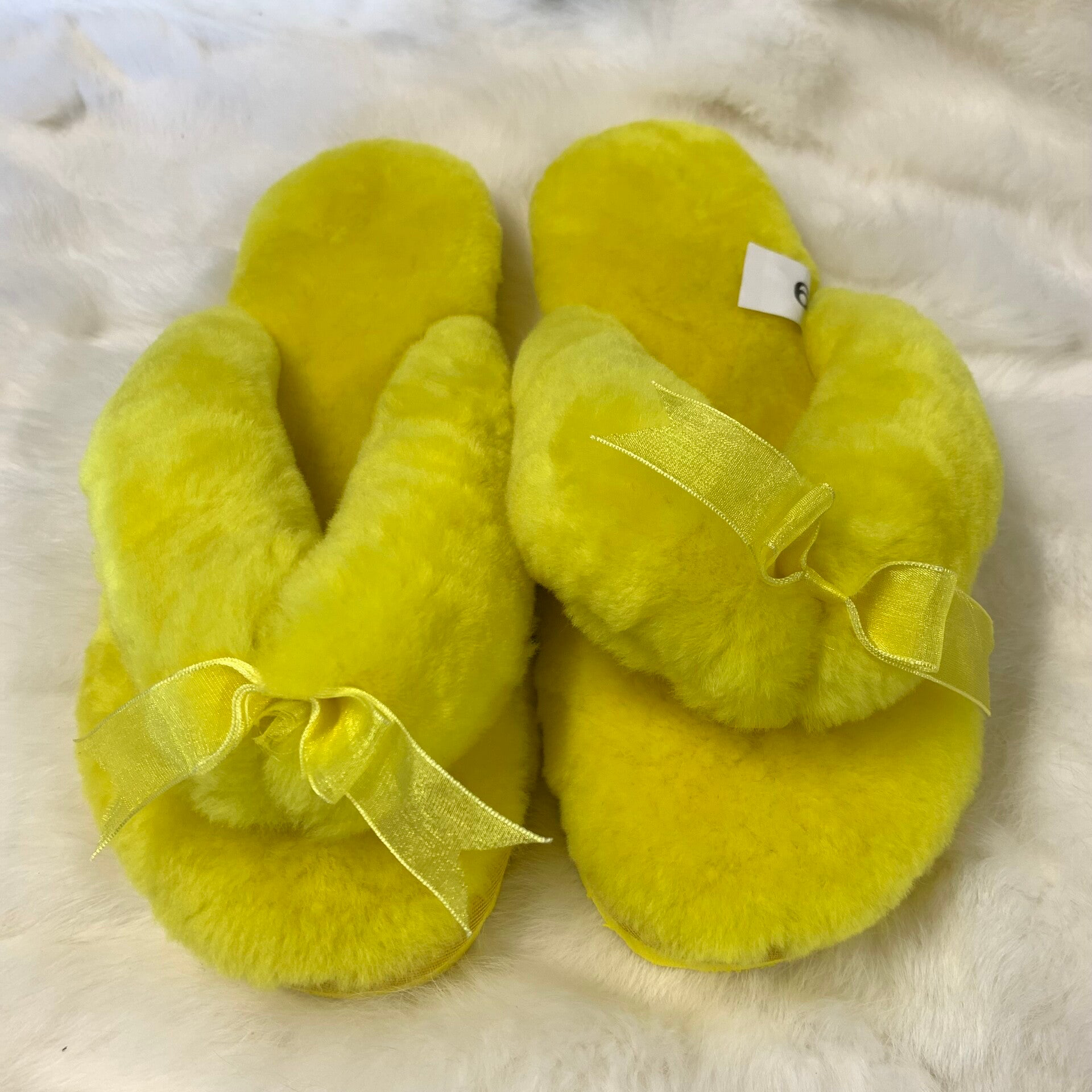 Yellow - Merino Jandal Slippers