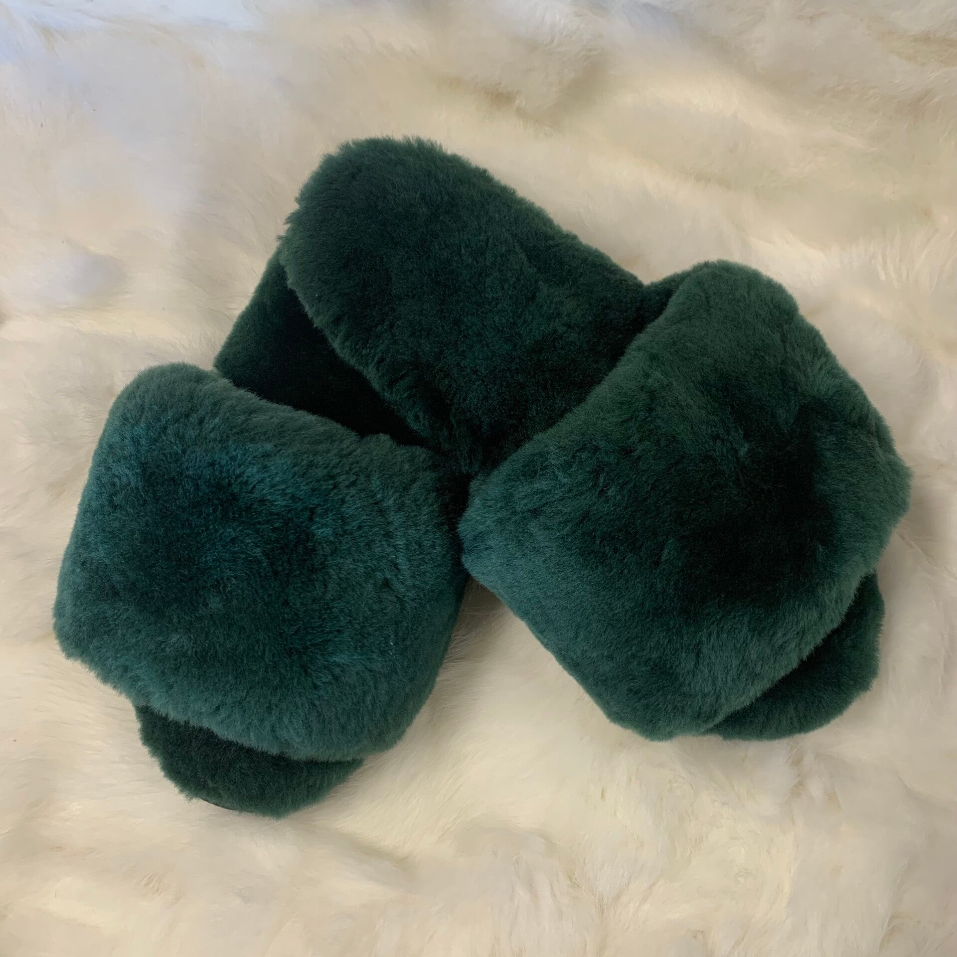 Forest - Merino Slide Slippers