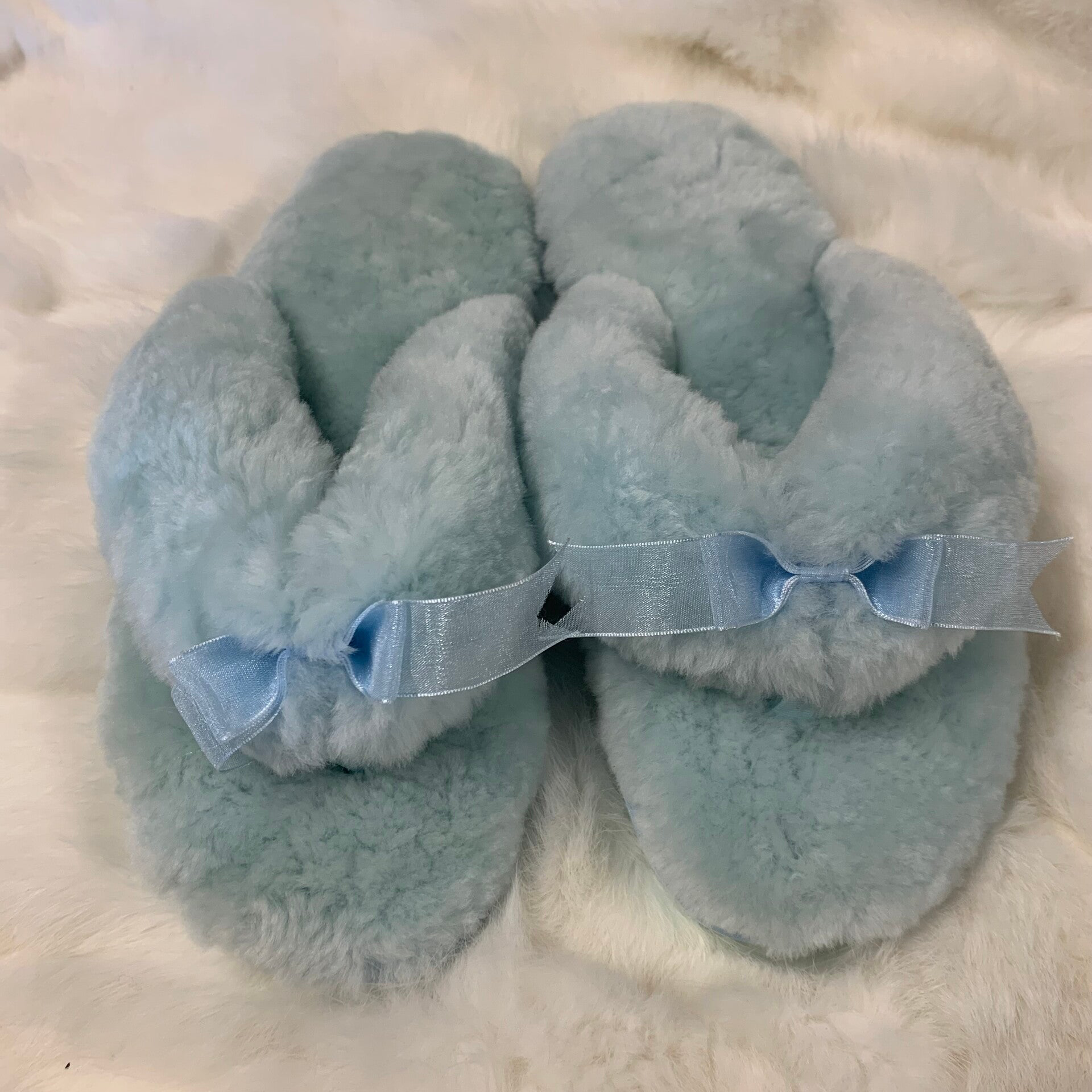 Baby Blue - Merino Jandal Slippers