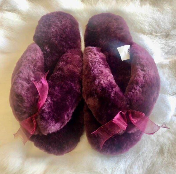 Grape - Merino Jandal Slippers