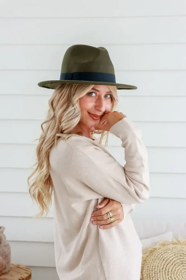 Muse Fedora - Khaki