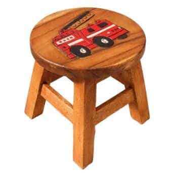 Fire engine stool