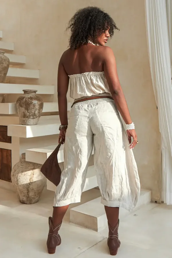 TMB - Hannah Linen Pant, Natural