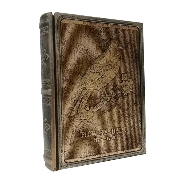 Metal Book Box - Bird